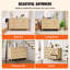 Commode 6 tiroirs en rotin naturel H 29,72 po x l 43,31 po x P 15,75 po