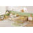 Queen Size Floor Bed With Fence,Door,Rubber Wood Floor Bed With Safety Guardrails,Natural-1156730158-1156730148