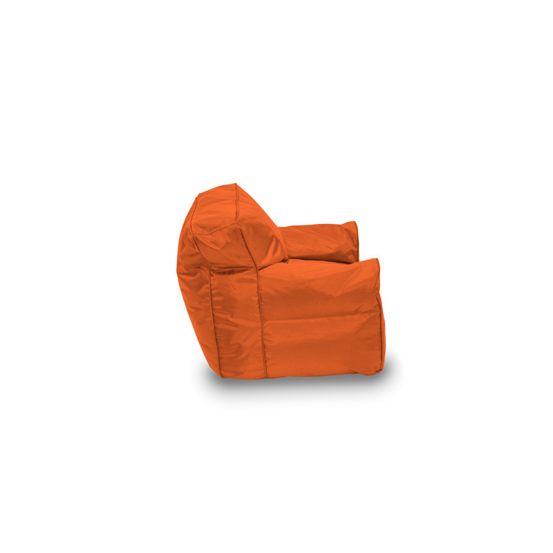 Outdoor Friendly Refillable Classic Bean Bag, Orange