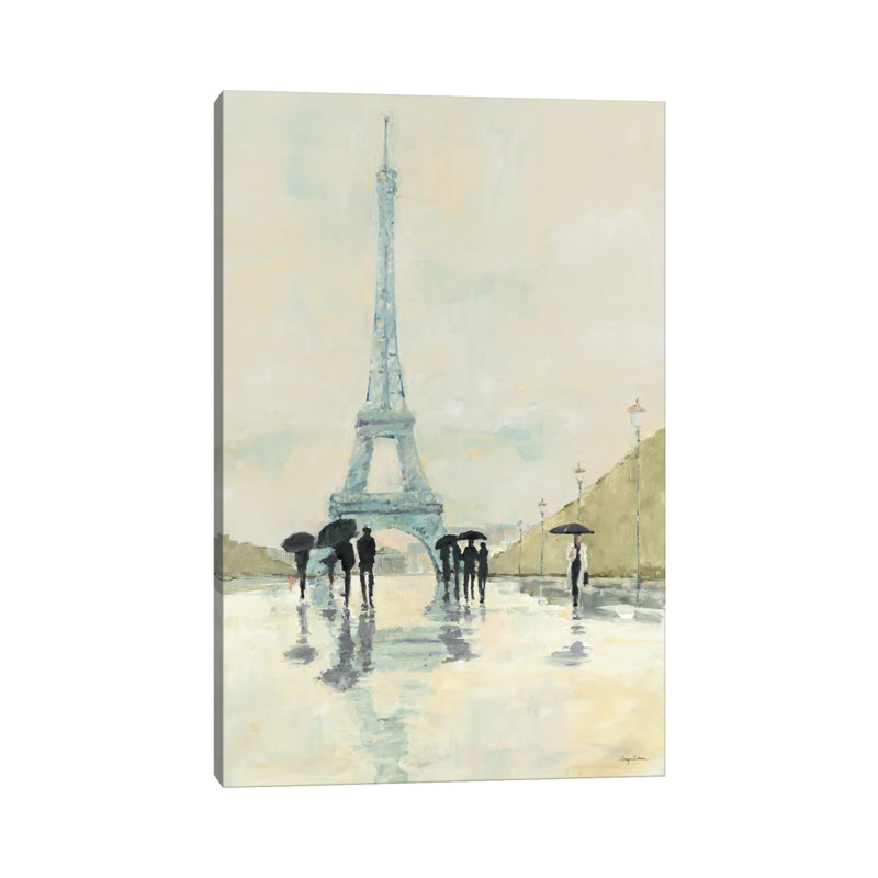 April In Paris by Avery Tillmon - Wrapped Canvas Gallery-Wrapped Canvas Giclée, 20.32 cm H x 30.48 cm W, Wrapped Canvas