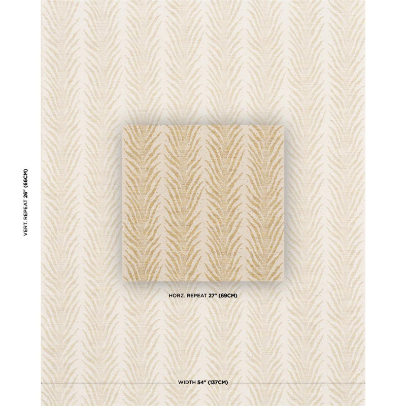 Tissu Schumacher X Celerie Kemble, Jaune