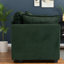 Canapé modulaire moderne symétrique, chenille, vert antique pour la maison