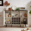 Armoire à vin avec porte-bouteilles