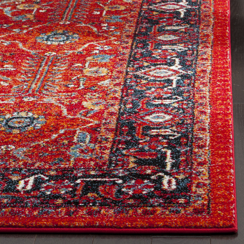 Wilber Oriental Hand Woven Area Rug, Rectangle 122 x 183 cm