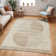 Skandi Modern Boho Light Brown Area Rug