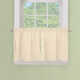 Sample Solid Textured Tier Window Curtain