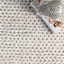 Tapis ivoire tressé à la main Dunanney-27683957