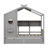 Vidoje Kids Bed with Storage Shelf-1043395503-1043395502