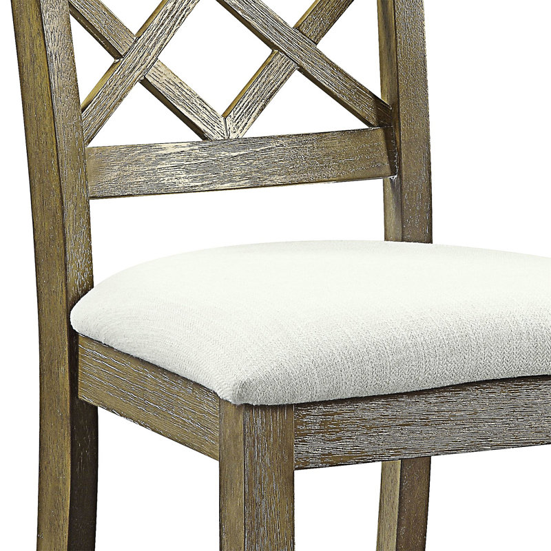 Ensemble de 2 chaises d'appoint en bois