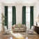 Rideau simple extra long et extra large en velours mat luxueux