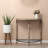 Dulcimer 31.1" Half-Moon Console Table