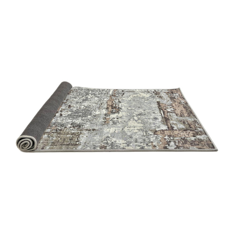 Tapis gris, Rond 7 pi