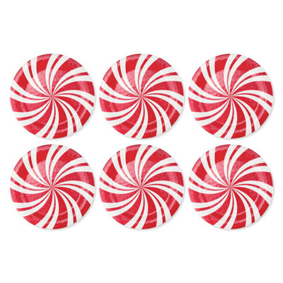 Peppermint, 11" Melamine Plate S6