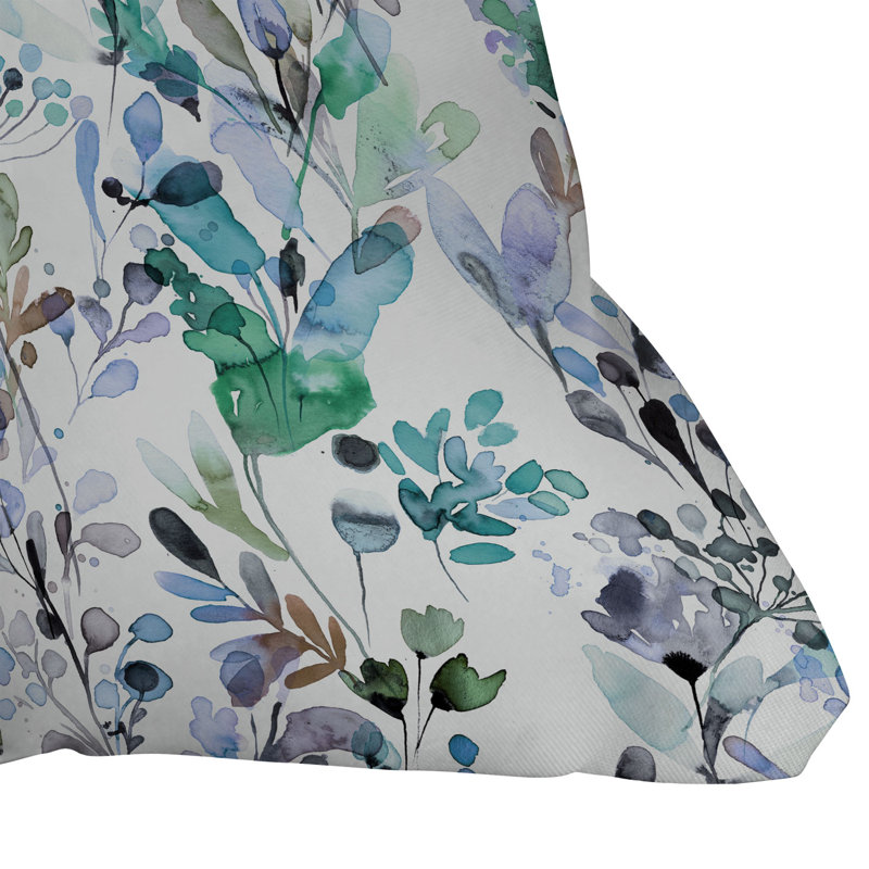 Coussin décoratif intérieur / extérieur Ninola, H 18 po x l 18 po