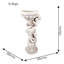 JAMES Boy Planter 72cm Antique Stone Effect