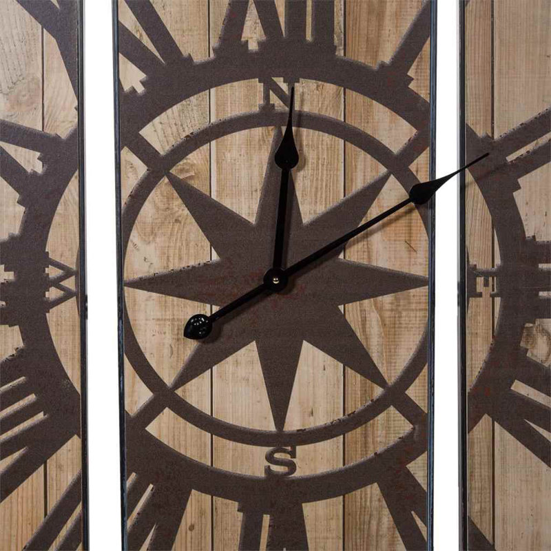 Wykoff Wood Wall Clock