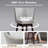 Eriqa Swivel 30.6'' Bar Stool, Light Gray-725924850