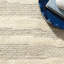 Tapis rayé ivoire / beige en laine tissé à la main Tallis de 8 pi x 10 pi Tallis-1053518314-1053518315