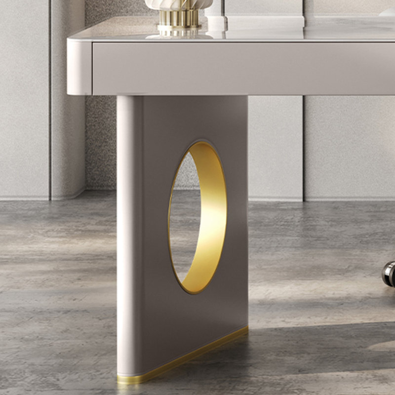 Embry, White/Gold