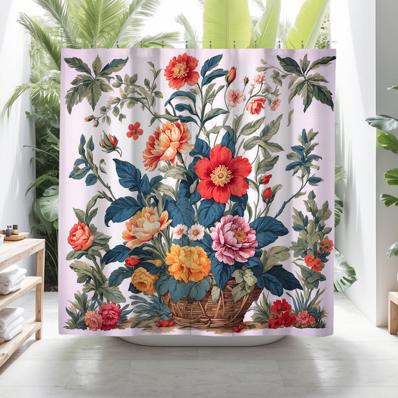 Floral Shower Curtain