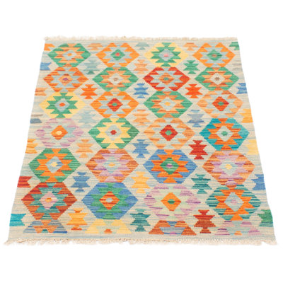 Priyal Wool Geometric Indoor Rug