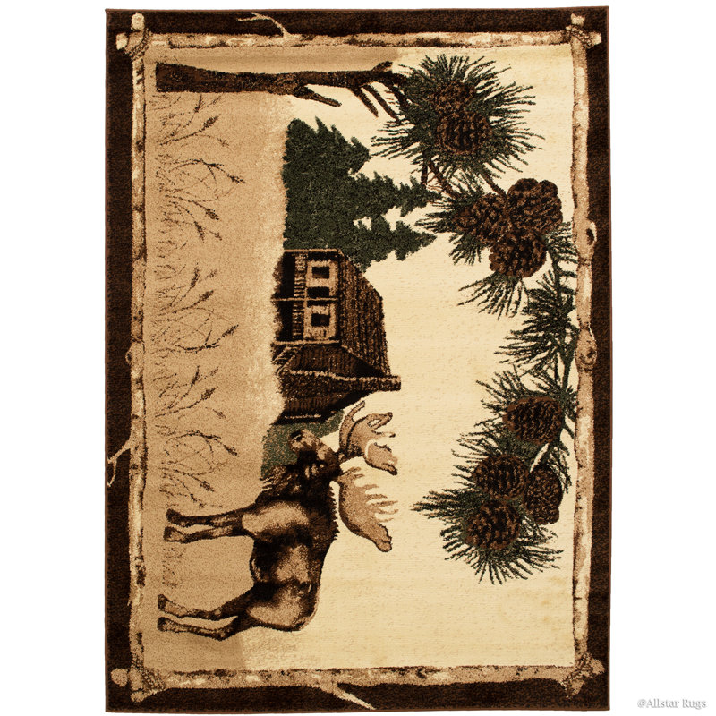 Lacour Indoor Rug, Rectangle 3' 9" X 5' 1"