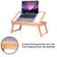 30cm H x 51cm W Laptop Cart