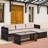 3 Piece Outdoor Sofa Set