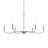 Ilia 6-Light Brushed Nickel Large Chandelier-127380253-130942681
