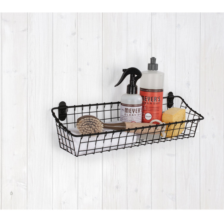 Wire Baskets Wall Organizer