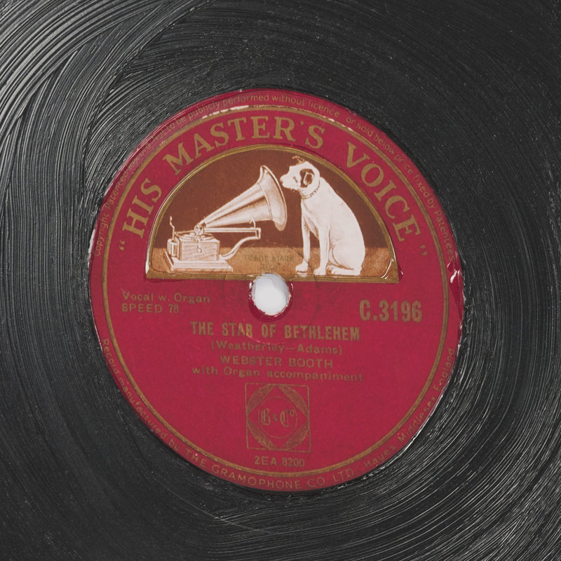 Disque de Deborah Revell, reproduction d'art encadrée à la main mat sous verre, Record