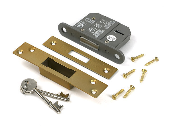 Dead Lock, Satin Brass