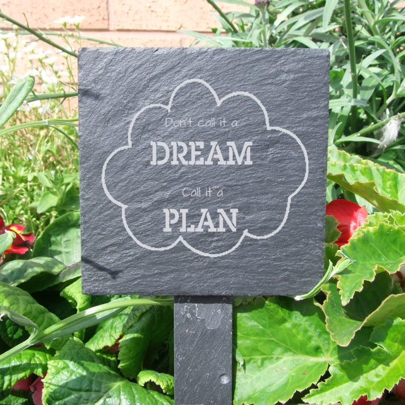 Elgin Stone Plants & Flowers Garden Sign