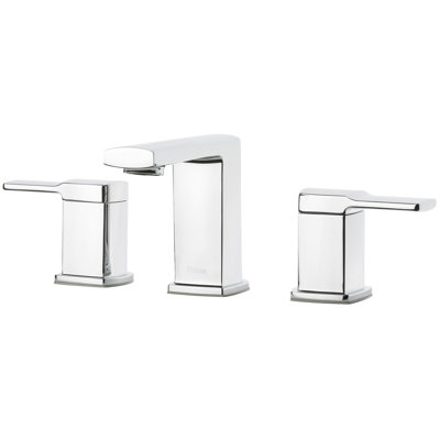 Robinet de salle de bain espacé avec ensemble de drain Deckard