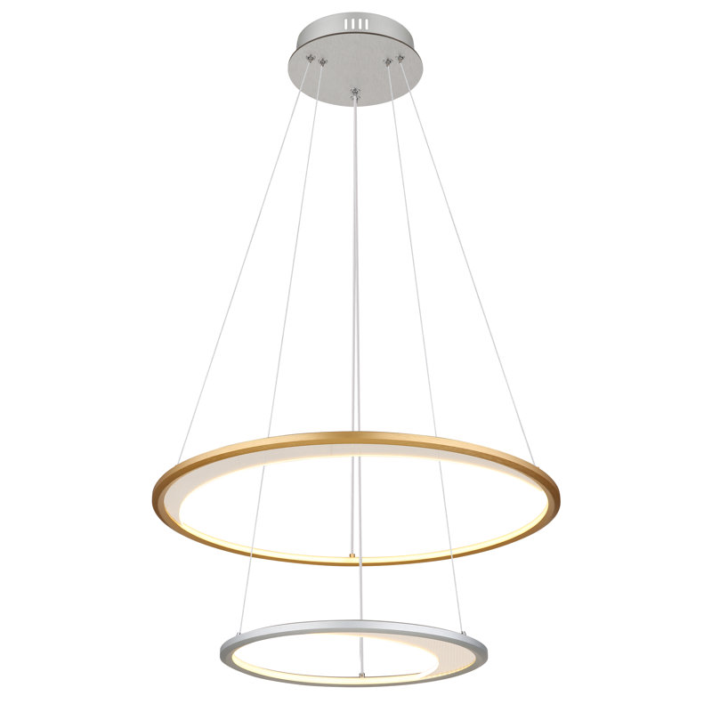 Coatney 1 - Light Silver LED Pendant