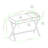 Queensbury Metal Base Writing Desk-106574121