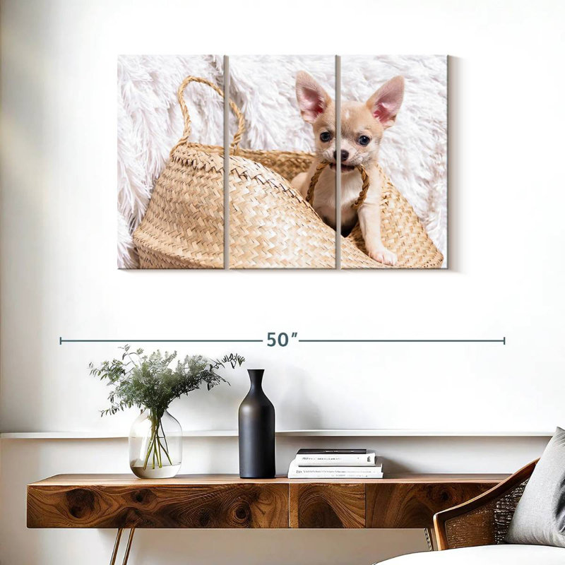 Brampt Rowdy Chihuahua, 24" H x 38" W
