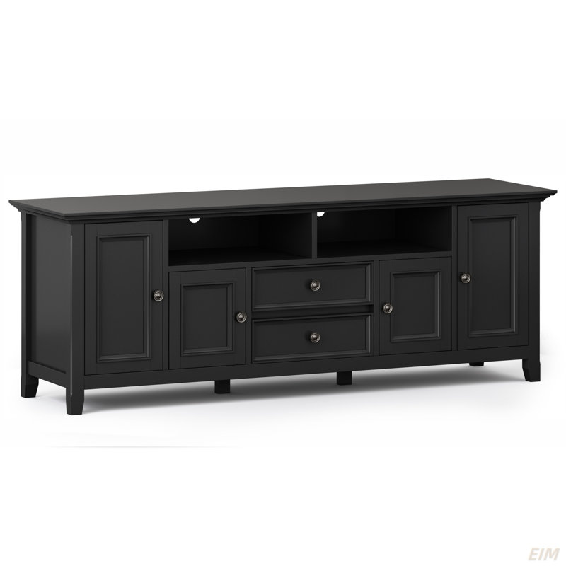 Amherst - 72" Wide TV Media Stand, Black