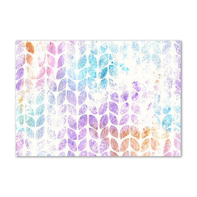 Colorful Leaves - No Frame Print on Canvas