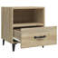Westerham 40cm W Bedside Table-1393635107