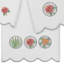  Ensemble de serviettes 100% coton festonné 100% coton MAUI-1581109267-1581109356
