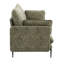 Avec 2 coussins, coussin compressé, siège en mousse, siège et dossier amovibles, structure en bois, accoudoirs Kd, pattes arrière, housses amovibles, coussins, capacité de 6 440 lb en métal, housse de coussin d'une largeur de 70,1 po