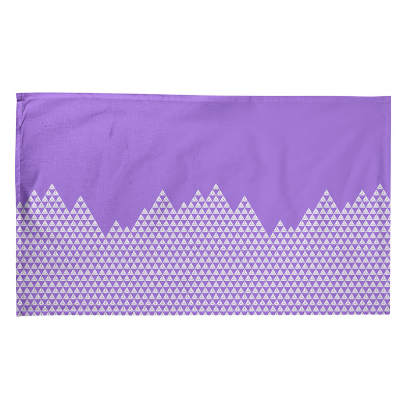 Tea Towel Kitchen Towel, Poly Twill, Purple