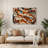 Cats Javanese Beige Metal Wall Art-61772808