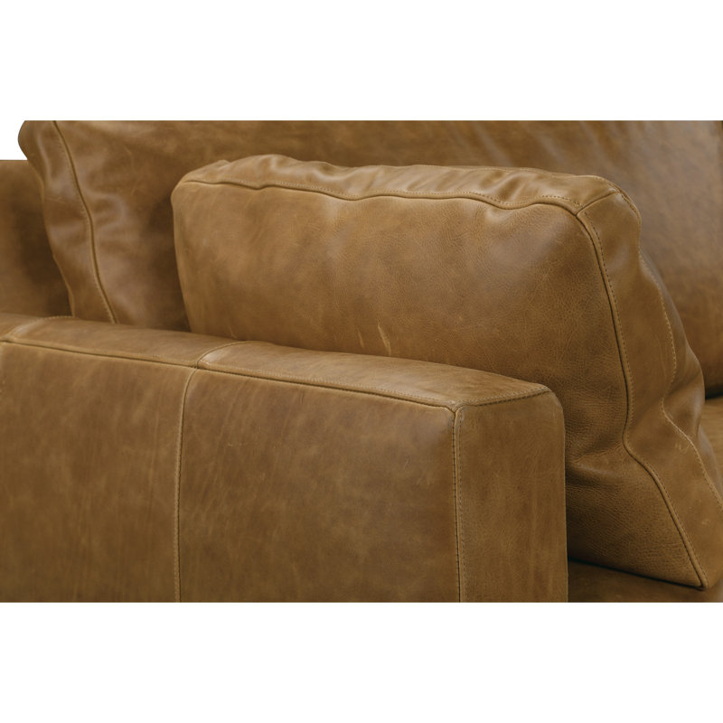 Sylvie 2-piece Leather Sectional
