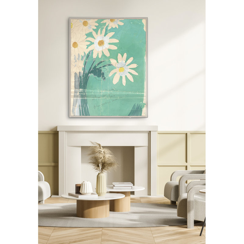 Paule Marrot, Bouquette De Marguerites, Structure transparente