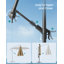 Piqua 300cm Lighted Market Parasol-240736457
