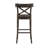 Zeitz Solid Wood Counter Stool with Solid Wood Frame-1650575156