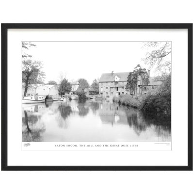 St Neots, Market Square And High Street C1955 by Francis Frith - Single Picture Frame Print