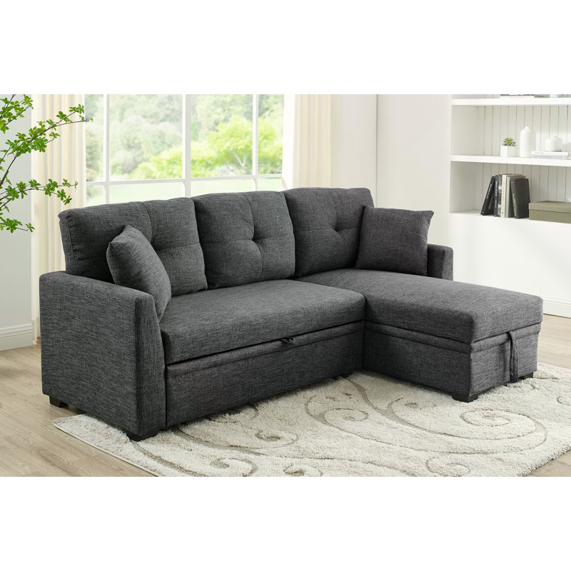 Modular Sleeper Sectional Sofa With Storage